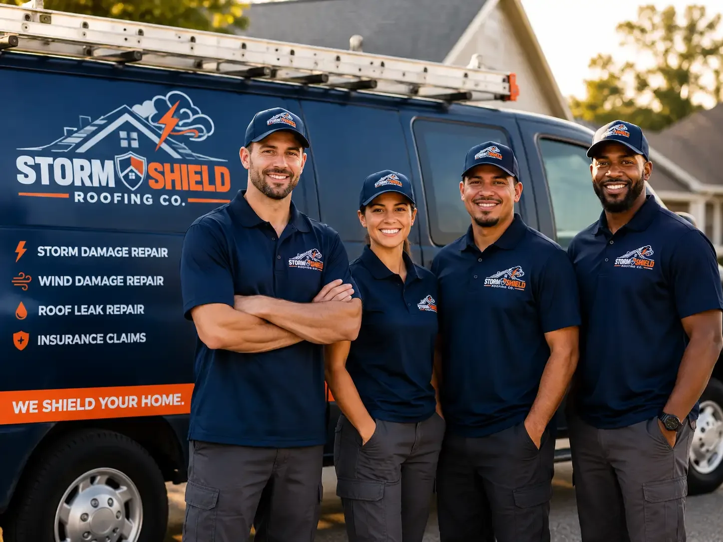 Storm Damage Roof Repair company in Effort, PA