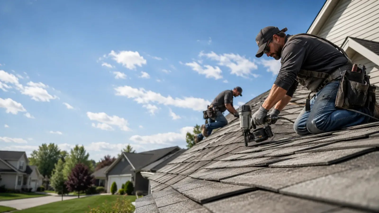 Storm Damage Roof Repair in Effort, PA near me